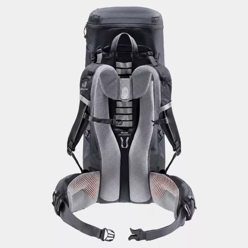 Deuter Aircontact Lite 40+10 Rucksack Schwarz/Grau