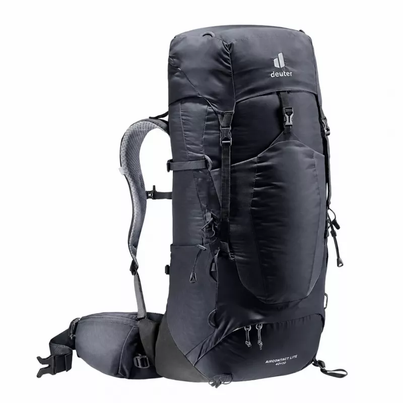 Deuter Aircontact Lite 40+10 Rucksack Schwarz/Grau