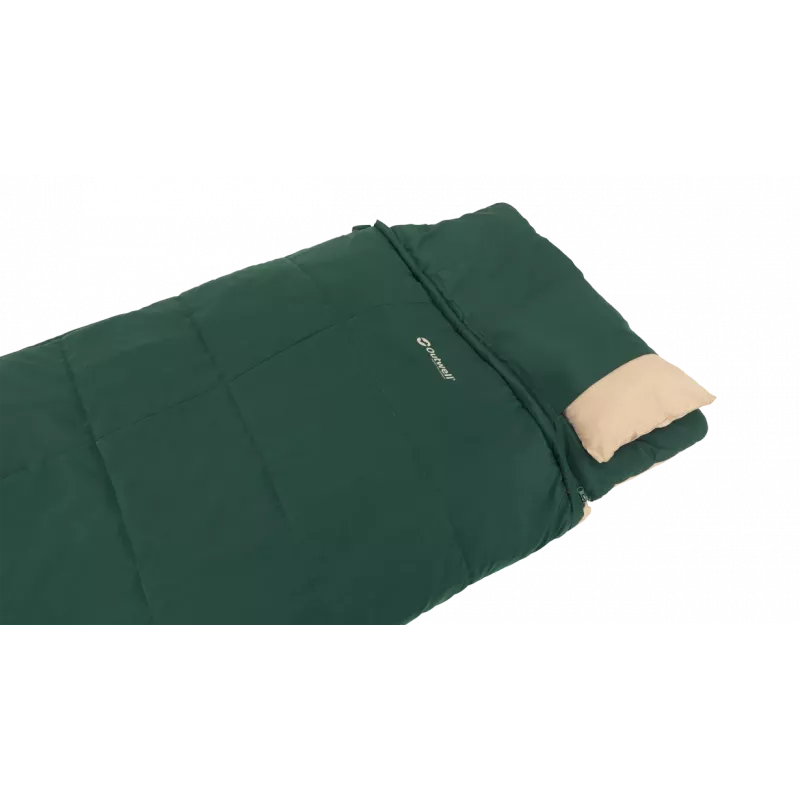 Outwell Contour Prime Green Schlafsack 220x85 cm -13 bis 16°C Rechts-Reißverschluss