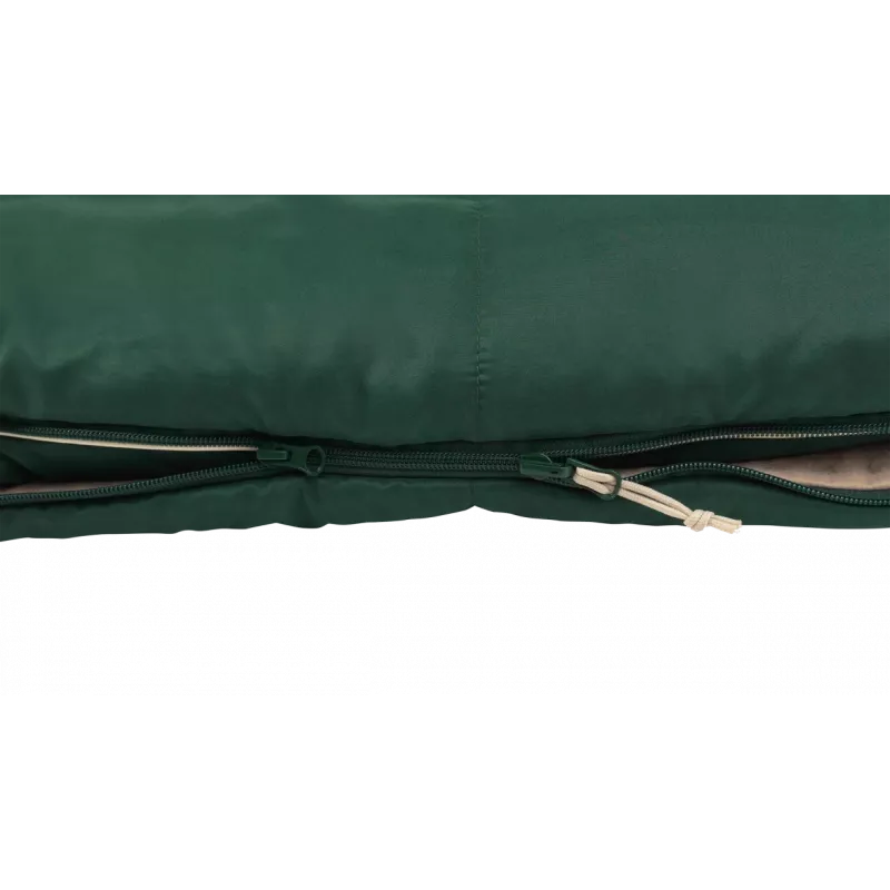 Outwell Contour Prime Green Schlafsack 220x85 cm -13 bis 16°C Rechts-Reißverschluss