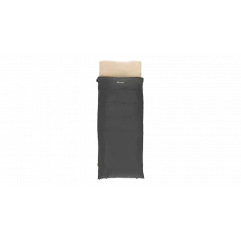 Outwell Contour Prime Synthetischer Schlafsack (190 cm) - Schwarz, Reißverschluss rechts