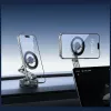 USAMS ZJ087 Universal Magnetic Phone Holder for Car, Home, Office - Black