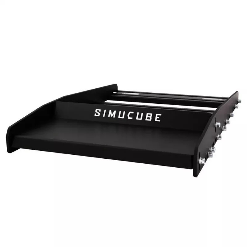 SIMUCUBE Baseplate – Eloxierter Aluminium-Quick-Release-Radseitenadapter für Simucube 2