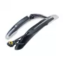 Topeak Defender Set M1 & XC11 Fahrrad-Schutzblech-Set 27,5-29 Zoll Schwarz