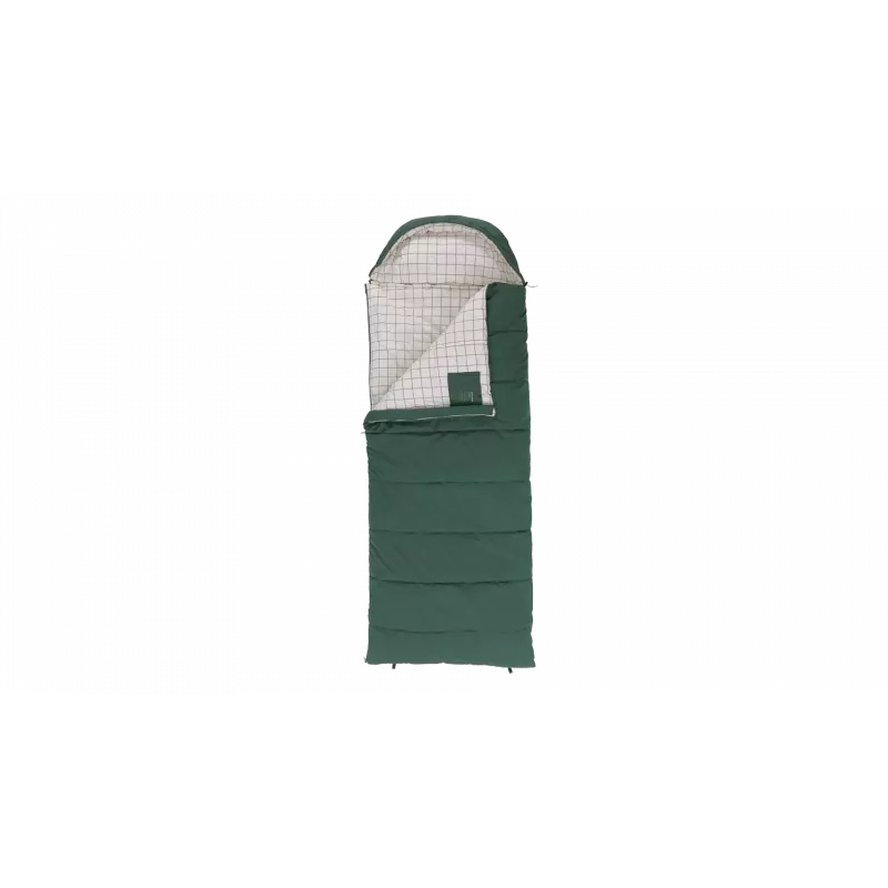 Outwell Camper Prime Green Schlafsack 235 x 90 cm -15 bis 5 °C Reißverschluss rechts
