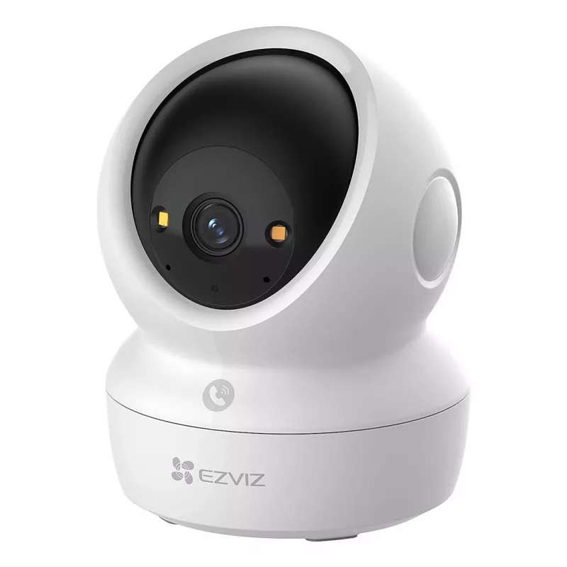 EZVIZ H6c G1 4K Kugel-IP-Überwachungskamera Innen, 4K UHD, 3840x2160, Wi-Fi, Ethernet, Nachtsicht, Zwei-Wege-Audio, KI-Erkennung, Decken-/Wand-/Tischmontage