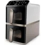Philips 4000 Series NA462/80 Dual Basket Air Fryer 10L 2750W Rapid Air Schwarz/Gold/Grau