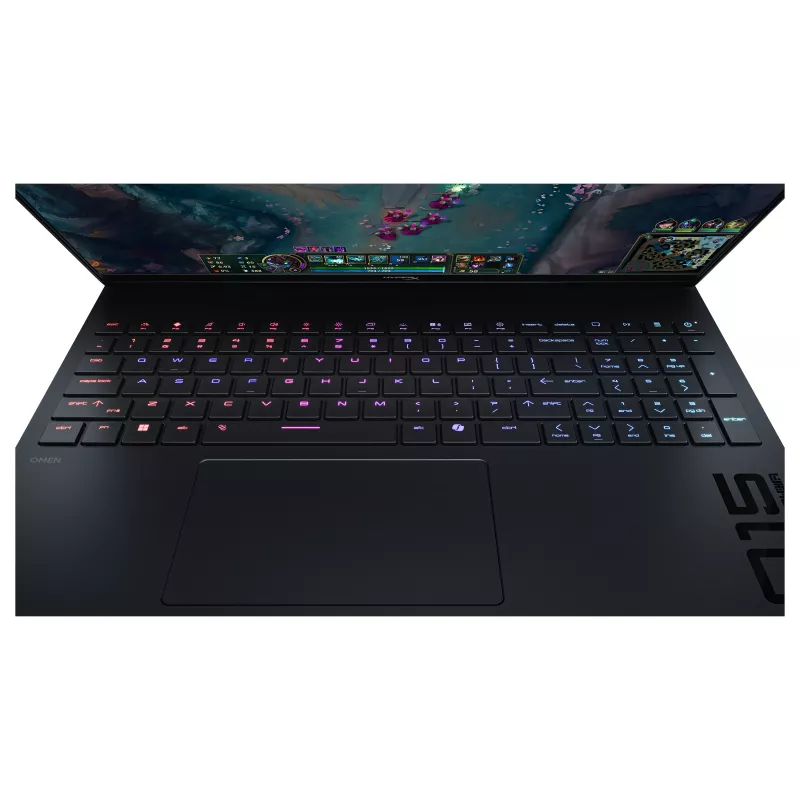 HP HyperX OMEN 15-ga0150ng 15,3 Zoll WUXGA IPS 165Hz Gaming-Laptop, Intel Core i5-14450HX, 16GB DDR5 RAM, 1TB PCIe SSD, NVIDIA GeForce RTX 5060, Windows 11 Home, Shadow Black