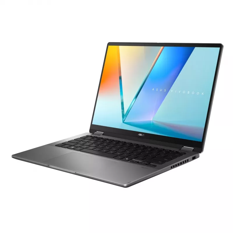 ASUS Vivobook 14 Flip TP3407SA-SG146W Ultra 5 226V 14.0 inch WUXGA Touch 60Hz 300nits AG 16GB LPDDR5X 512GB SSD Intel Arc Graphics FHD Cam 70WHrs Win11 Matt Grau