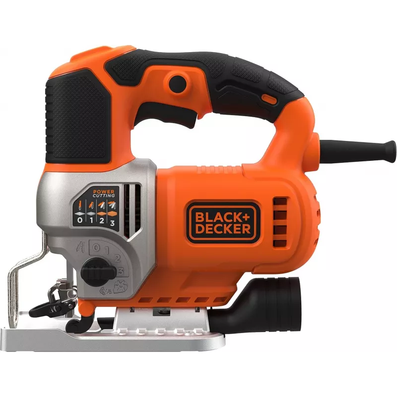 Black & Decker BES610K-QS 650W Pendelhubstichsäge im Koffer