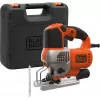 Black & Decker BES610K-QS 650W Pendelhubstichsäge im Koffer