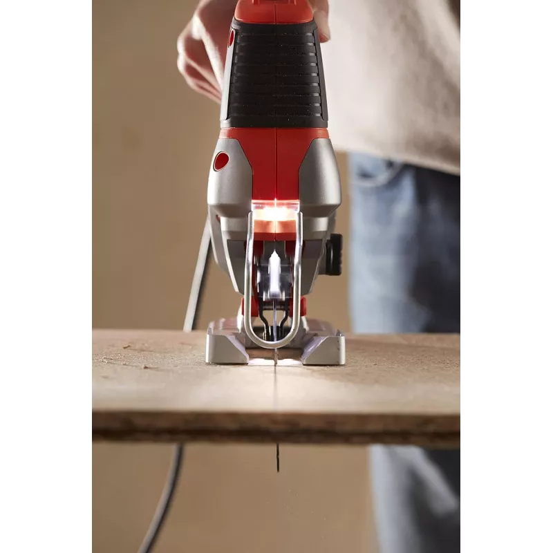 Black & Decker BES610K-QS 650W Pendelhubstichsäge im Koffer