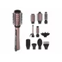 Cecotec CeramicCare 10in1 AirBrush Hot Air Brush 1200W Schwarz/Rosa