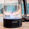Cecotec ThermoSense 320 Clear Wasserkocher 2200 W 1,7 L Glas Schwarz/Transparent