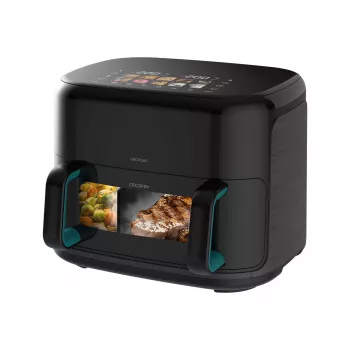 Cecotec Cecofry&Grill Smokin'Prime 11000 Doppel-Heißluftfritteuse 11L 2800W Schwarz