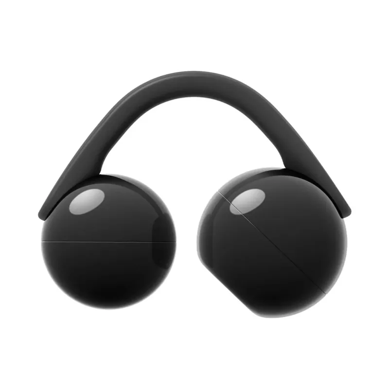 Sony LinkBuds Clip WF-LC900 True Wireless Open-Ear Earbuds, Bluetooth 5.2, IPX4, Schwarz