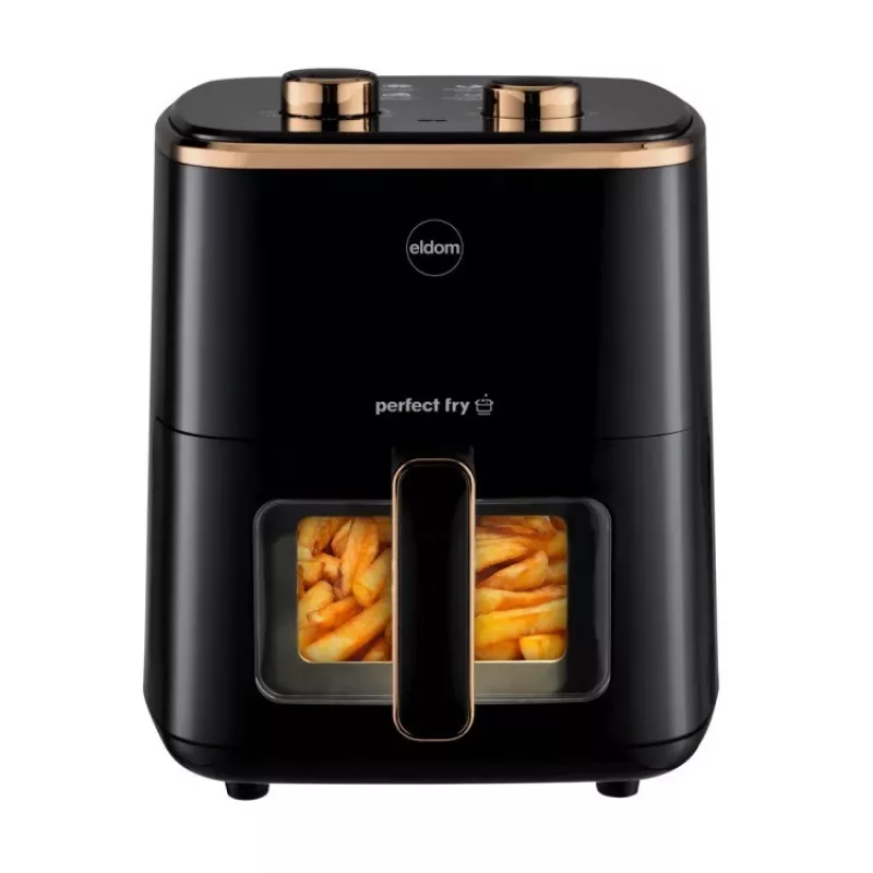 ELDOM FR45 FRITELO 1500 W Fettfreie Fritteuse, Schwarz