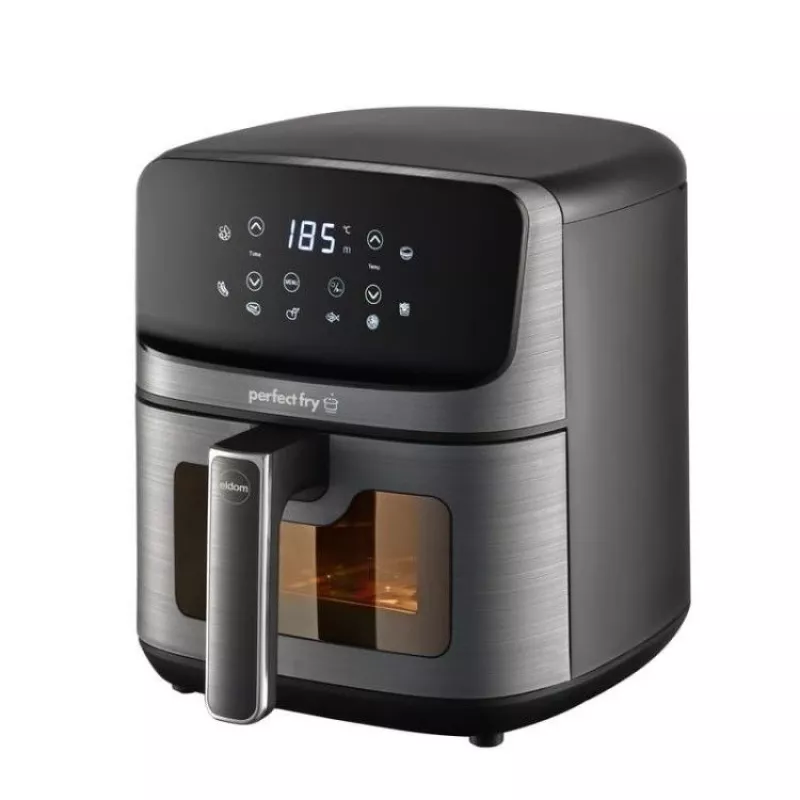 ELDOM FR45 FRITELO 1500 W Fettfreie Fritteuse, Schwarz