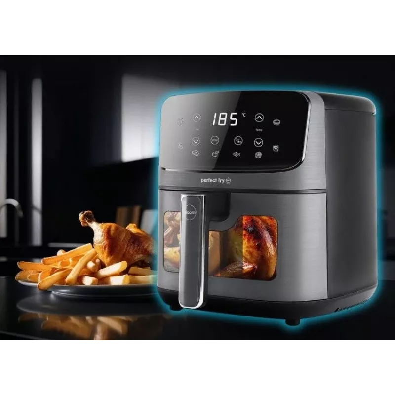 ELDOM FR45 FRITELO 1500 W Fettfreie Fritteuse, Schwarz