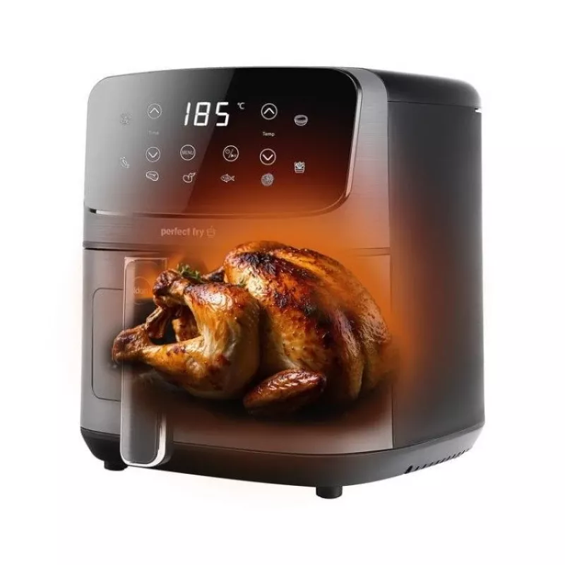 ELDOM FR45 FRITELO 1500 W Fettfreie Fritteuse, Schwarz