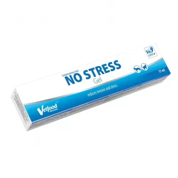 VetFood No Stress Gel 15ml - Beruhigungsergänzung für Hunde und Katzen