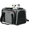 ZOLUX NOMAD L Expandable Pet Carrier 48×30.8×30.5 cm Grau/Schwarz