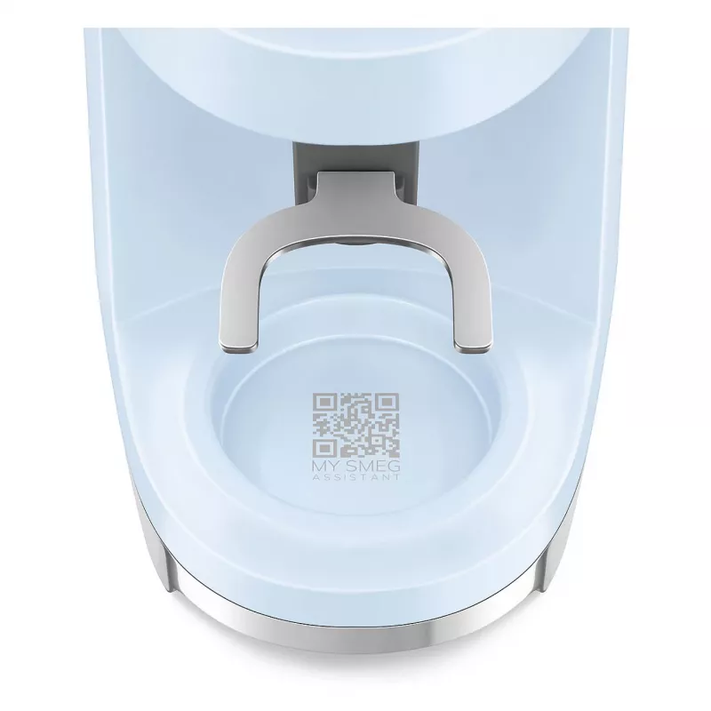 Smeg CGF03PBEU Kaffeemühle, 15 Mahlgradeinstellungen, 240 g Bohnenkapazität, 150 W, Pastellblau