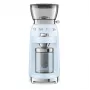 Smeg CGF03PBEU Kaffeemühle, 15 Mahlgradeinstellungen, 240 g Bohnenkapazität, 150 W, Pastellblau