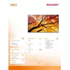 Sharp MultiSync M652 65 Zoll 4K UHD Professional Display 550 cd/m² 24/7
