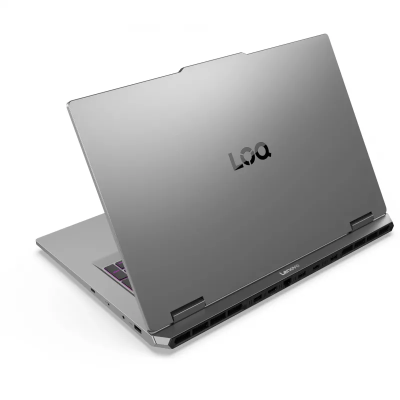 Lenovo LOQ 17IRX10 83JH Gaming Laptop - 17,3 Zoll FHD IPS 144Hz, Intel Core i5-13450HX, 24 GB DDR5 RAM, 1 TB NVMe SSD, NVIDIA GeForce RTX 5050 6 GB, Windows 11 Home, Storm Grey