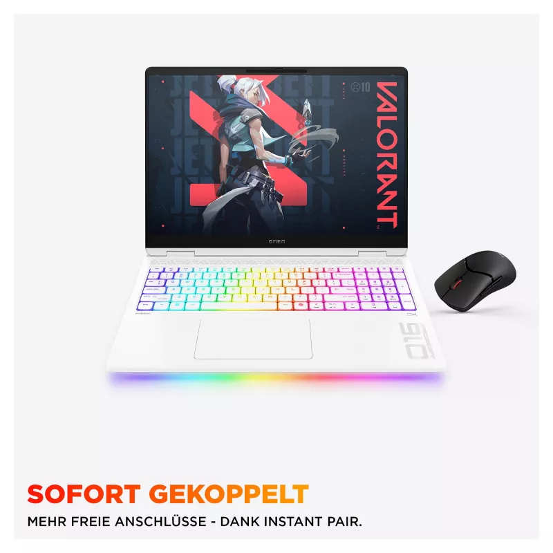 HP OMEN Max 16-ah0195ng Gaming Laptop 16 Zoll QHD 240Hz Intel Core Ultra 9 275HX 32GB RAM 1TB SSD RTX 5080 Windows 11 Home Shadow Black