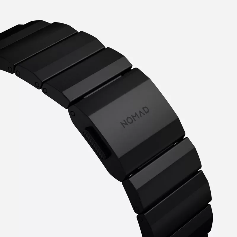 NOMAD Titanium Band für Apple Watch 46/49mm Silber