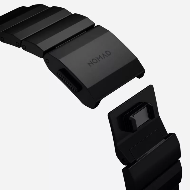NOMAD Titanium Band für Apple Watch 46/49mm Silber