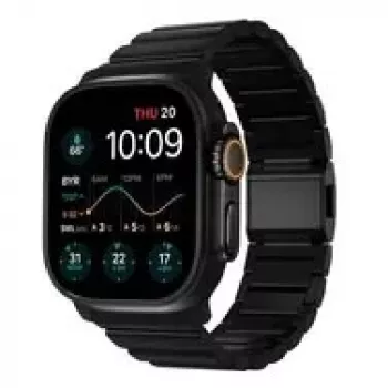 NOMAD Titanium Band für Apple Watch 46/49mm Silber