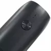 PROMIS MP35X2 Elektrisches Salz- und Pfeffermühlen-Set mit Ständer, Edelstahl/Silber, 2x 220 mm, Keramikmahlwerk, batteriebetrieben, LED-Licht