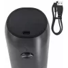 PROMIS MP35X2 Elektrisches Salz- und Pfeffermühlen-Set mit Ständer, Edelstahl/Silber, 2x 220 mm, Keramikmahlwerk, batteriebetrieben, LED-Licht