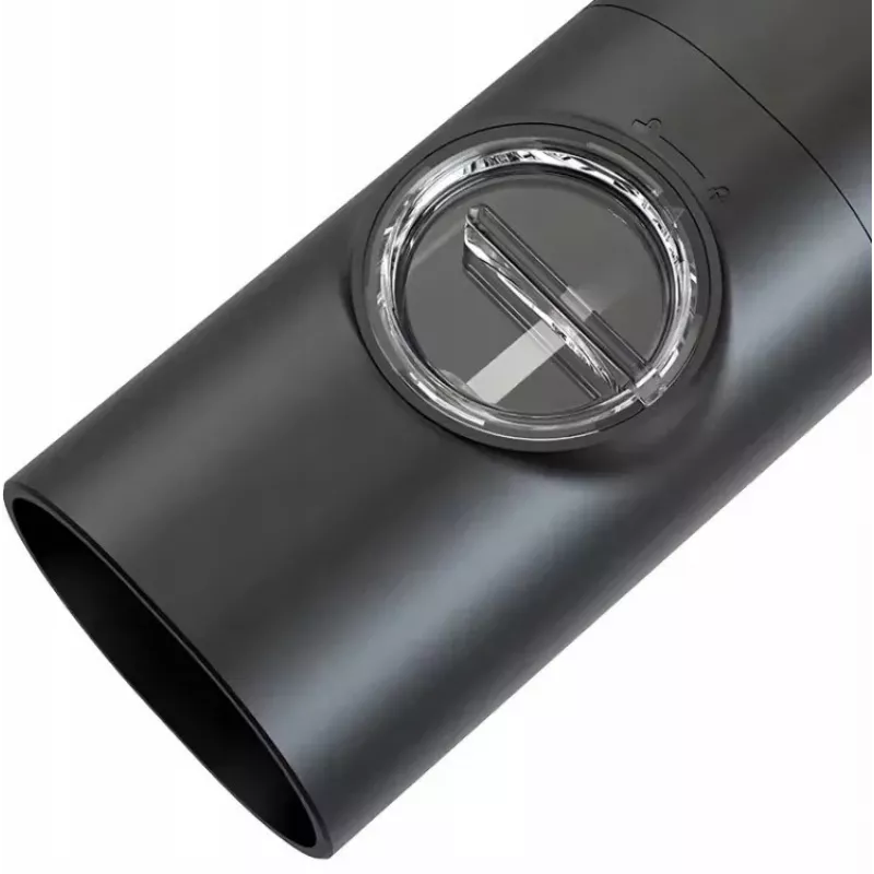 PROMIS MP35X2 Elektrisches Salz- und Pfeffermühlen-Set mit Ständer, Edelstahl/Silber, 2x 220 mm, Keramikmahlwerk, batteriebetrieben, LED-Licht