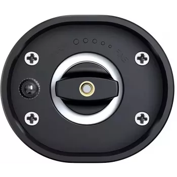 PROMIS MP35X2 Elektrisches Salz- und Pfeffermühlen-Set mit Ständer, Edelstahl/Silber, 2x 220 mm, Keramikmahlwerk, batteriebetrieben, LED-Licht