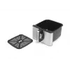 Breville VDF131X Heißluftfritteuse, 1,25 kg, 1400 W, Schwarz/Silber