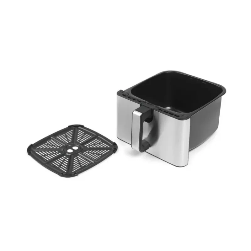 Breville VDF131X Heißluftfritteuse, 1,25 kg, 1400 W, Schwarz/Silber