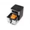 Breville VDF131X Heißluftfritteuse, 1,25 kg, 1400 W, Schwarz/Silber