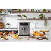 Breville VDF131X Heißluftfritteuse, 1,25 kg, 1400 W, Schwarz/Silber