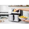 Breville VDF131X Heißluftfritteuse, 1,25 kg, 1400 W, Schwarz/Silber