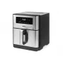 Breville VDF131X Heißluftfritteuse, 1,25 kg, 1400 W, Schwarz/Silber