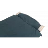 Outwell Camper Lux Double Blue Schlafsack 235x150 cm -16 bis 5 °C Reißverschluss beidseitig