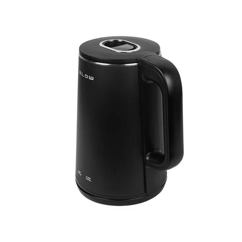 BLOW Schwarzer Wasserkocher mit LED-Anzeige 2200W BK-18PB 1,8L