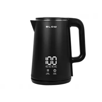 BLOW Schwarzer Wasserkocher mit LED-Anzeige 2200W BK-18PB 1,8L