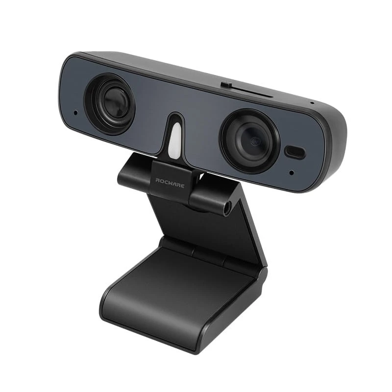 ROCWARE RC08P Kamera, Schwarz, USB, 1080i/720p, eingebautes Mikrofon