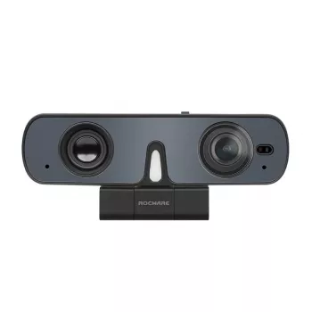 ROCWARE RC08P Kamera, Schwarz, USB, 1080i/720p, eingebautes Mikrofon