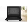 Bosch Serie 6 HBG557EB3 Einbau-Backofen mit Pyrolyse-Selbstreinigung, 71L, Schwarz